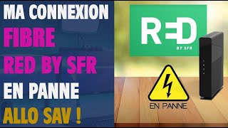 Ma fibre SFR Red en panne  aïe [upl. by Anilehs359]