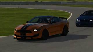 Assetto Corsa  Ford Shelby Mustang GT350R vs BMW M4 GTS  Limerock Raceway [upl. by Edrea]