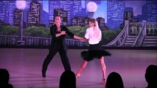 Riccardo Cocchi amp Yulia Zagoruychenko Cha Cha Show Dance at the 2017 Washington Open [upl. by Chap445]