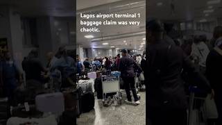 Lagos airport baggage claim confidentwomen supermom firstvlog lagos [upl. by Fernald]