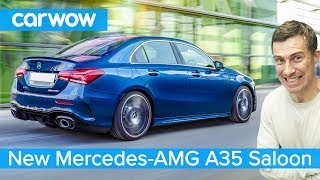 New MercedesAMG A35 Saloon Sedan 2020  see why its the ultimate small posh performance car [upl. by Alida]