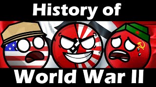 CountryBalls  History of World War II [upl. by Chicky]