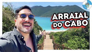 O QUE FAZER em ARRAIAL DO CABO no RIO DE JANEIRO Restaurantes praias e pousada  5360 Brasil60 [upl. by Werd]