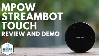 MPOW Streambot Touch Review and Demo  Bluetooth 41 Receiver  MBR10 [upl. by Friedrick165]