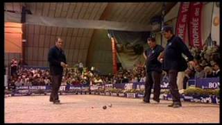 Trophée des Villes à Pétanque  Finale Nice vs Ile Rousse [upl. by Erdnoed]