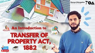 An introduction to Transfer of Property Act 1882  TPA Transfer of Property Act introduction [upl. by Roti835]