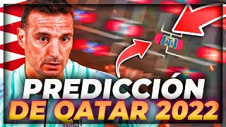 QATAR 2022 PREDICCIONES DEL MUNDIAL  argentina [upl. by Ainer]