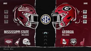 Mississippi State at Georgia [upl. by Yuk]