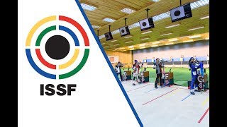 10m Air Rifle Women Final  2017 ISSF World Cup Stage 5 in Gabala AZE [upl. by Amelina]