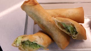 Avocado Cream Cheese Egg Rolls  under 15 minutes Recipe [upl. by Eissehc128]