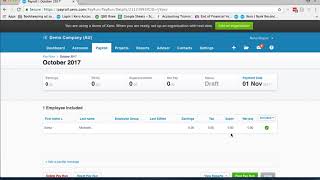 Creating Payroll calendars on Xero [upl. by Ahsiram]