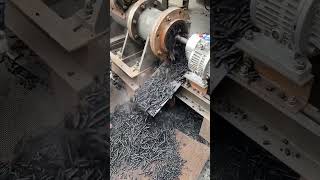 Carbonized wood charcoal pellets squeeze machine [upl. by Neetsirk948]