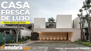 GRAN CASA MINIMALISTA con CHUKUM  R79 Arquitectos [upl. by Llyrehc443]