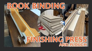 Book Binding Finishing Press amp Plough DIY  Making Book Binding Just A Little Bit Easier [upl. by Pearman]