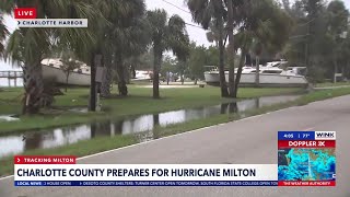 Charlotte County neighbors prepare ahead of Milton [upl. by Etnahsal]