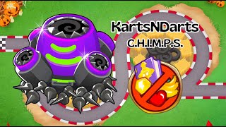 Easy Way to Beat CHIMPS on KartsNDarts No Commentary [upl. by Euphemie658]