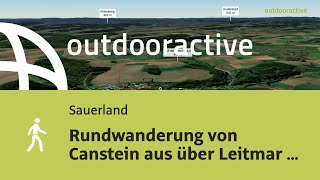 Wanderung im Sauerland Rundwanderung von Canstein aus über Leitmar am 16 Juli 2024 [upl. by Monjan]