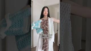 Styling crochet clothes crochet styling [upl. by Brothers]