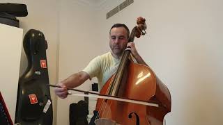 Smetana  The Bartered Bride Overture Double Bass except [upl. by Sukramed]