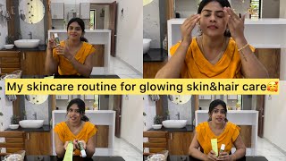 My skincare routine for glowing skin🥰VSFAMILY1248 explorepage skincare glowingskin home [upl. by Bentley]