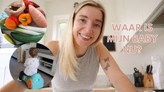 VLOG  Naar de markt kleerkast opruimen amp hij is echt geen baby meer… 🥲 [upl. by Ahsinrad]