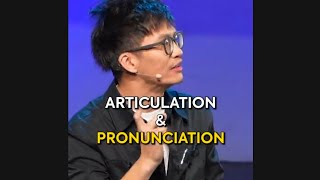 On articulation and pronunciation [upl. by Boiney]