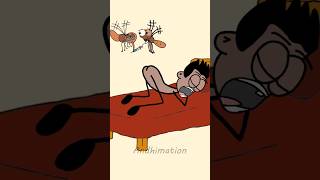 revenge of the midnight mosquitoes 🤣😂 best animation memes shorts 4k [upl. by Carlisle]