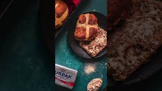 Maple Chocolate amp Pecan Hot Cross Buns [upl. by Namzzaj585]