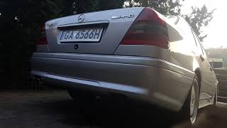 Mercedes C36 AMG 94 exhaust sound [upl. by Ztnahc]