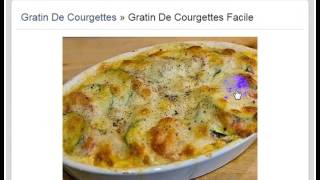 Gratin de courgettes » Gratin de courgettes facile  recettee [upl. by Legge35]