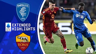 Empoli vs Roma Extended Highlights  Serie A  CBS Sports Golazo [upl. by Norek711]