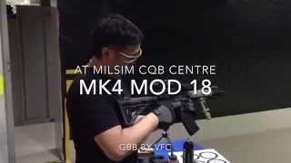 Mk18 Mod1 2015 ver by VFC  Wings Li HDTV milsim CQB [upl. by Tomasina]