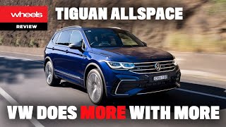 2022 Volkswagen Tiguan Allspace review  Wheels Australia [upl. by Dougherty]