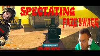 Spectating FaZe Swagg with WALL HACKS  COD WARZONE 3 [upl. by Ahsemal]