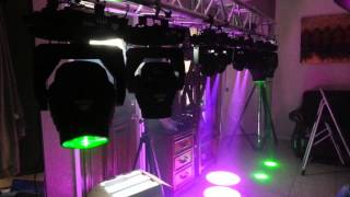 Chauvet intimidator spot 150 and 350 [upl. by Lahcsap]