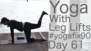 30 Minute Glowing Yoga Body Workout Vinyasa Flow Day 61 Yoga Fix 90 [upl. by Aidiruy752]