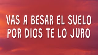 Vas a besar el suelo por Dios te lo juro  Pesado  A chillar a otra parte Letra [upl. by Dnomhcir164]