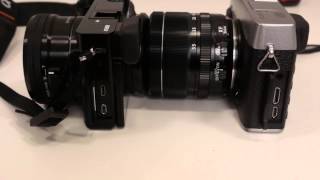 Sony A6000 Vs Fuji XE2 Head to Head [upl. by Leidba888]