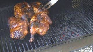 Vinegar Based Southern BBQ Chicken Halves [upl. by Saks]