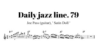 Daily jazz line 79 [upl. by Ilzel861]