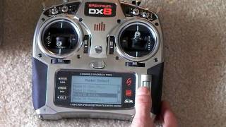 Spektrum DX8 Overview [upl. by Larual]