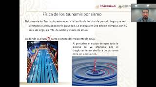 Curso Capacitación sobre Tsunamis Tema 5 [upl. by Claudianus555]