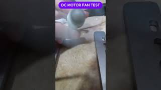 DC Motor Fan Test motor fan dcmotor shorts [upl. by Ain]