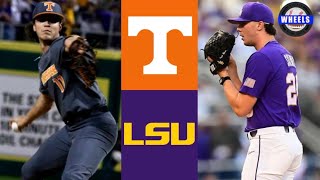 10 Tennessee vs 1 LSU Dollander vs Skenes Great Game  2023 College Baseball Highlights [upl. by Ekihc]