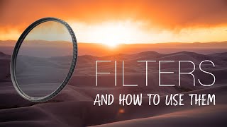 Photography Filters And How To Use Them CPL ND Night Sky and UV Filter [upl. by Eleets]