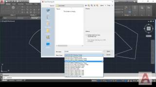 Managing files or drawings create Save Open in AutoCad 2017  AutoCad Basics Tutorial  Part1 [upl. by Novyar]