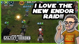 The Speeder Bike Pursuit Raid is Right Up My Alley in Star Wars Galaxy of Heroes [upl. by Mcdade991]