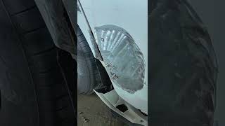 Car door dent repair Good tools and machinery make work easy [upl. by Ehsom]