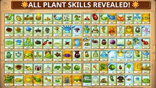 🔥 Ultimate PVZ Hybrid Skills Showcase  Every Plant Skill Explained 🌻 [upl. by Cleodell387]