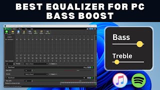 Best Equalizer App For PC  Bass BOOST your Audio [upl. by Maxentia]